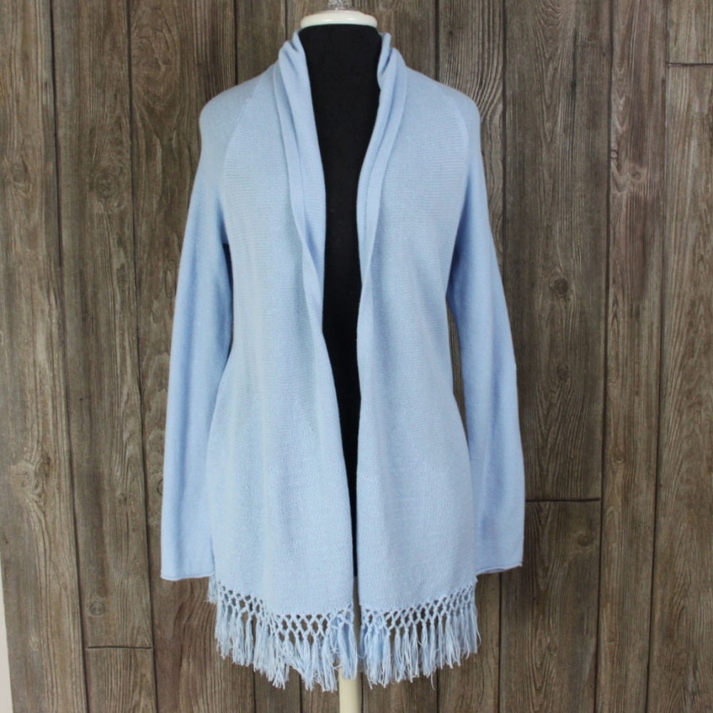 New Lilly Pultizer Cardigan Sweater L size Blue